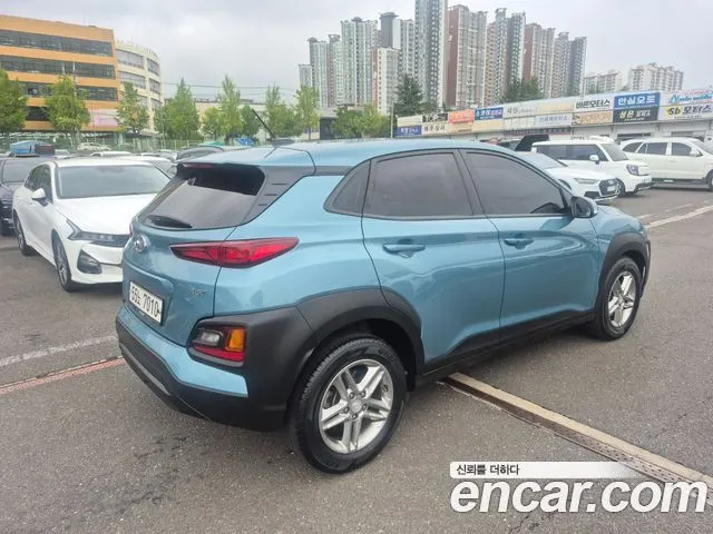 HYUNDAI KONA 2018 — 78 751 км, бирюзовый, Корея — под ключ — фото 6
