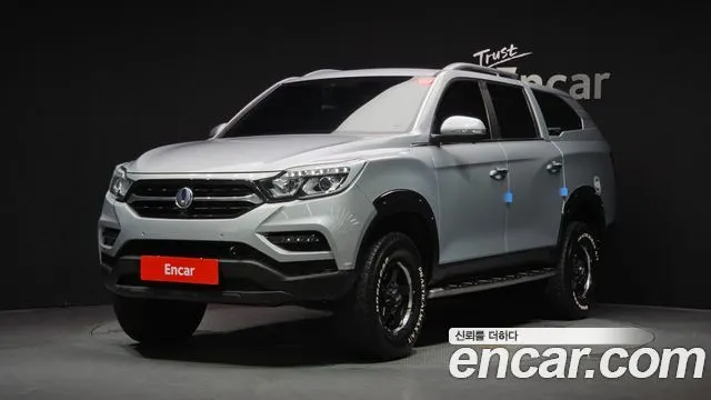 KGM REXTON SPORTS 2018 — 83 832 км, серебристый, Корея — под ключ — фото 1