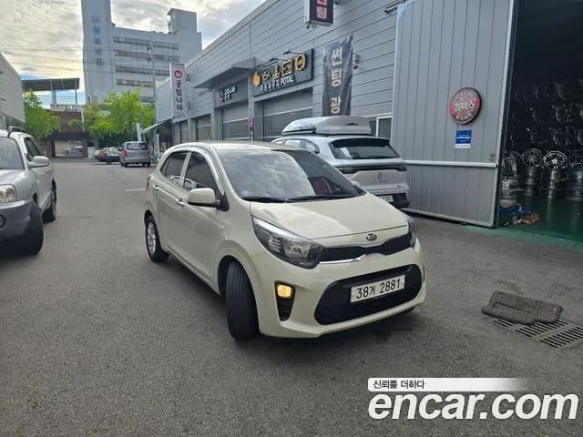 KIA MORNING 2019 — 72 250 км, белый-перламутр, Корея — под ключ — фото 2