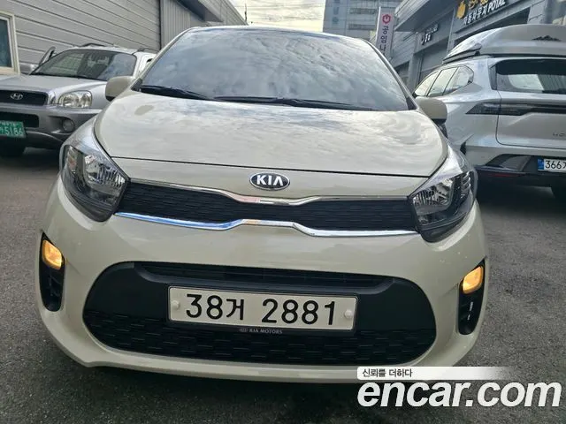 KIA MORNING 2019 — 72 250 км, белый-перламутр, Корея — под ключ — фото 3