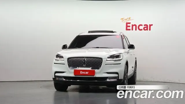 LINCOLN AVIATOR 2022 — 52 618 км, белый, Корея — под ключ — фото 3