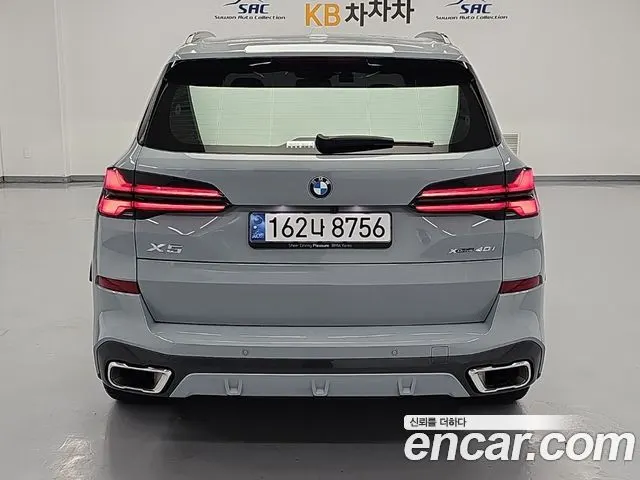 BMW X5 2024 — 15 000 км, светло-серебристый, Корея — под ключ — фото 3