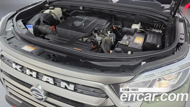 KGM REXTON SPORTS KHAN 2021 — 51 636 км, тёмно-зелёный, Корея — под ключ — фото 6