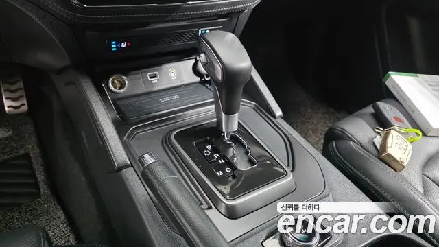 KGM REXTON SPORTS KHAN 2021 — 51 636 км, тёмно-зелёный, Корея — под ключ — фото 9
