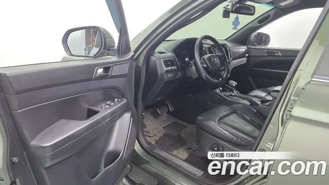 KGM REXTON SPORTS KHAN 2021 — 51 636 км, тёмно-зелёный, Корея — под ключ — фото 10