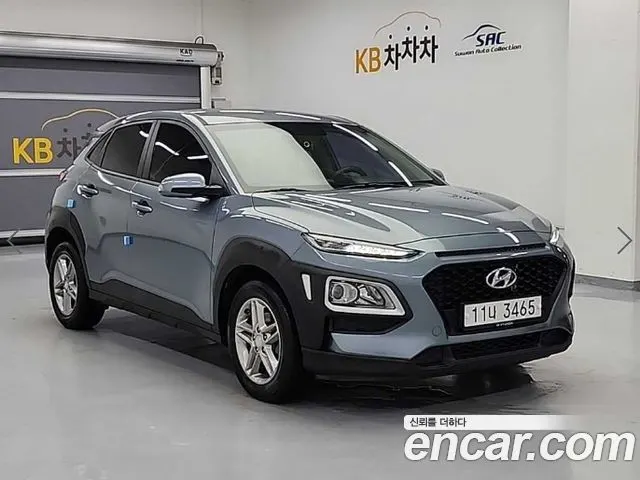 HYUNDAI KONA 2018 — 108 138 км, тёмно-зелёный, Корея — под ключ — фото 4