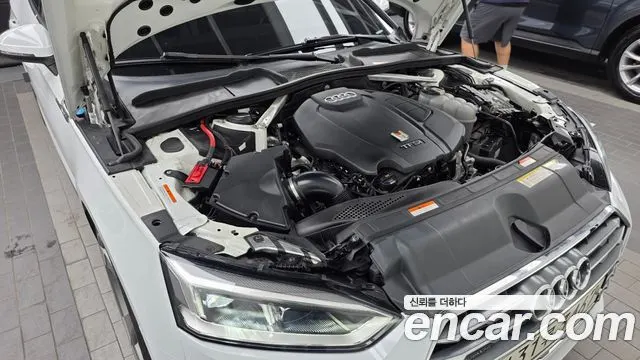 AUDI A5 2019 — 93 276 км, белый, Корея — под ключ — фото 6