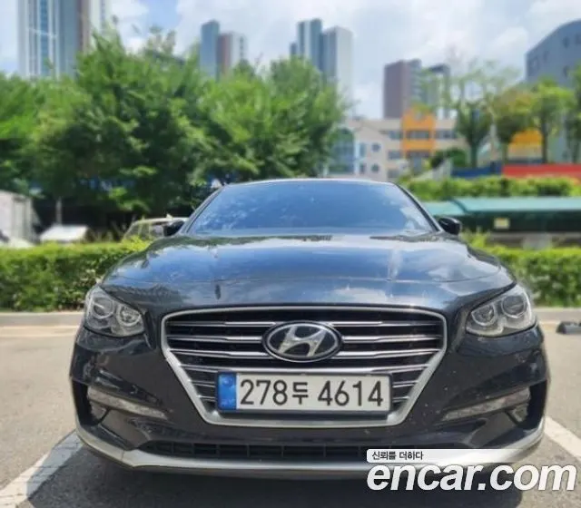 HYUNDAI GRANDEUR 2019 — 171 399 км, чёрный, Корея — под ключ — фото 1