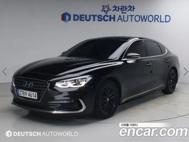 HYUNDAI GRANDEUR 2019 — 171 399 км, чёрный, Корея — под ключ — фото 12