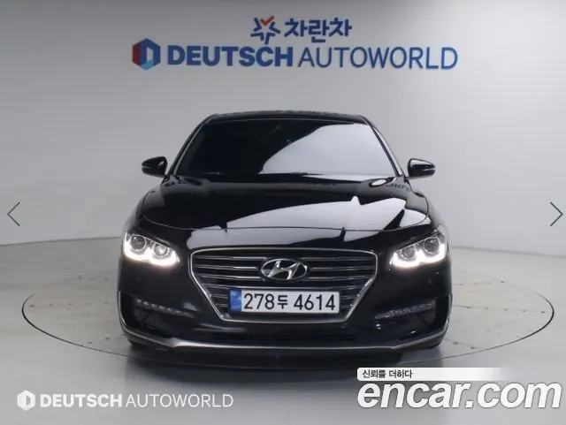 HYUNDAI GRANDEUR 2019 — 171 399 км, чёрный, Корея — под ключ — фото 3