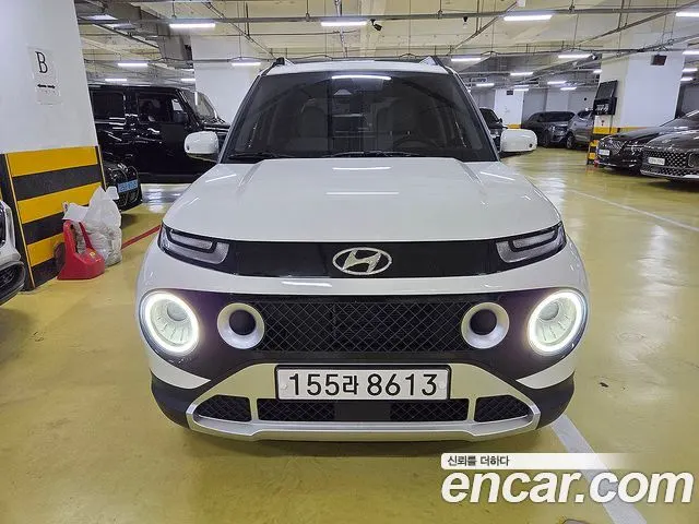 HYUNDAI CASPER 2023 — 30 314 км, белый-перламутр, Корея — под ключ — фото 1