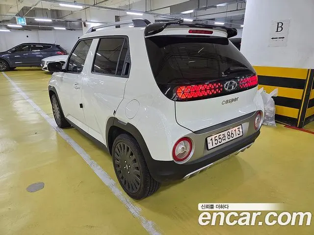 HYUNDAI CASPER 2023 — 30 314 км, белый-перламутр, Корея — под ключ — фото 4