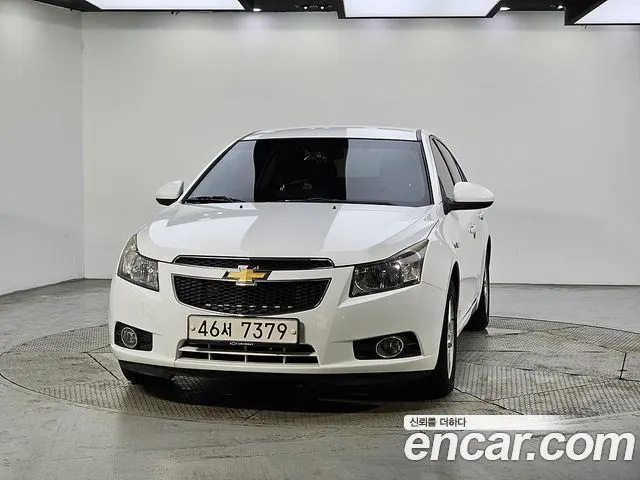 CHEVROLET CRUZE 2011 — 133 500 км, белый, Корея — под ключ — фото 2