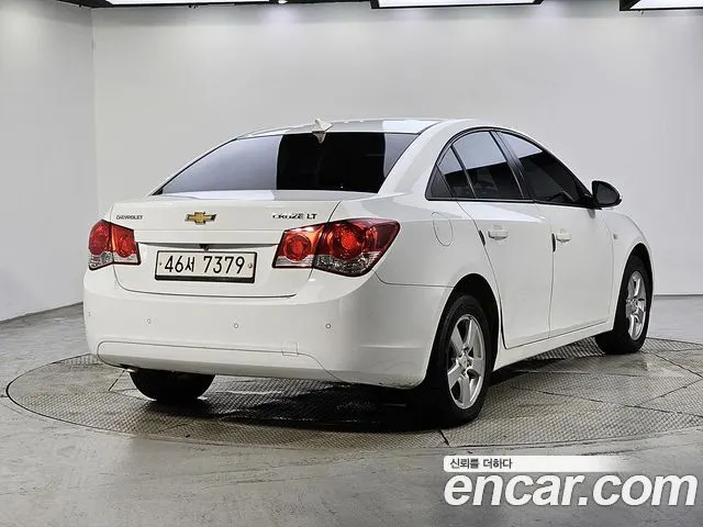 CHEVROLET CRUZE 2011 — 133 500 км, белый, Корея — под ключ — фото 4