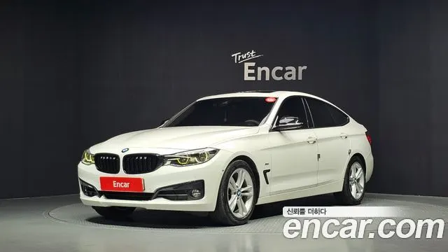 BMW 3 SERIES GT 2017 — 160 565 км, белый, Корея — под ключ — фото 1