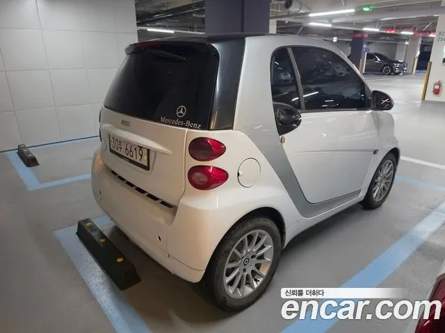 SMART FORTWO COUPE 2011 — 135 350 км, белый, Корея — под ключ — фото 6