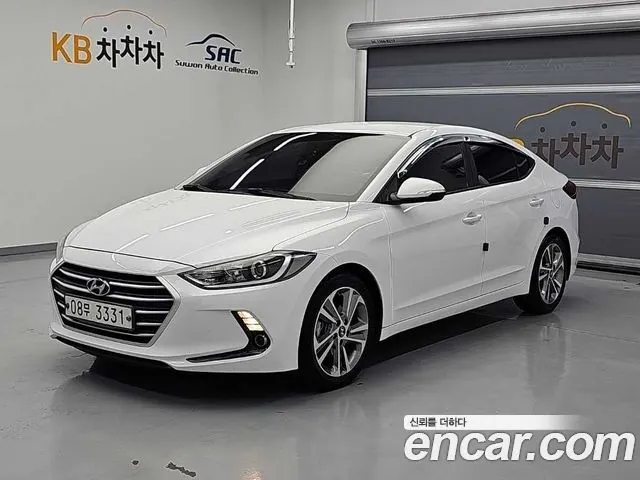HYUNDAI AVANTE 2018 — 147 597 км, белый, Корея — под ключ — фото 11
