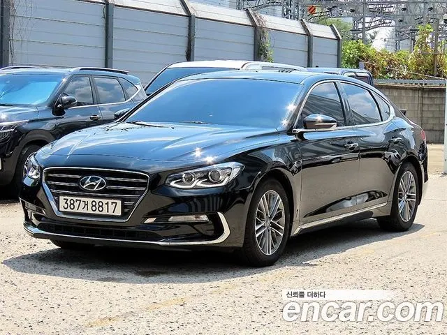 HYUNDAI GRANDEUR 2019 — 128 611 км, чёрный, Корея — под ключ — фото 2