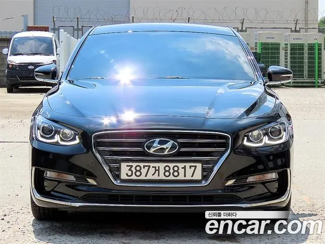 HYUNDAI GRANDEUR 2019 — 128 611 км, чёрный, Корея — под ключ — фото 12
