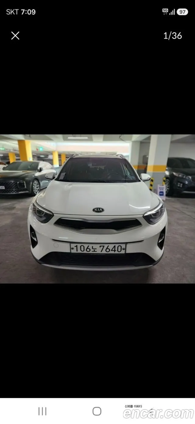 KIA STONIC 2019 — 38 700 км, белый, Корея — под ключ — фото 11