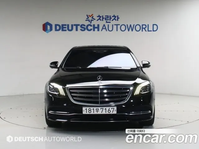 MERCEDES-BENZ S-CLASS W222 2019 — 77 377 км, чёрный, Корея — под ключ — фото 3