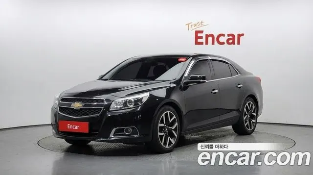 CHEVROLET MALIBU 2013 — 103 347 км, чёрный, Корея — под ключ — фото 1