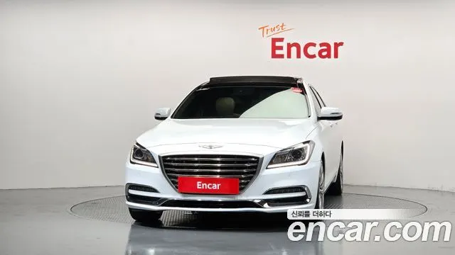 GENESIS G80 2017 — 144 100 км, белый, Корея — под ключ — фото 3