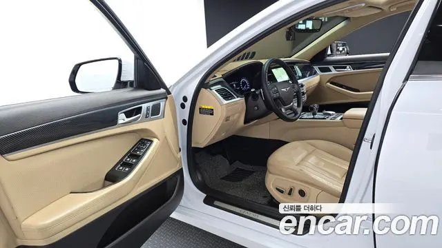 GENESIS G80 2017 — 144 100 км, белый, Корея — под ключ — фото 10