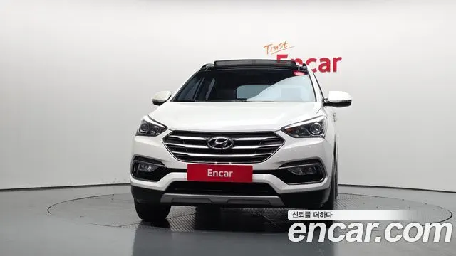 HYUNDAI SANTA FE 2016 — 158 968 км, белый, Корея — под ключ — фото 3