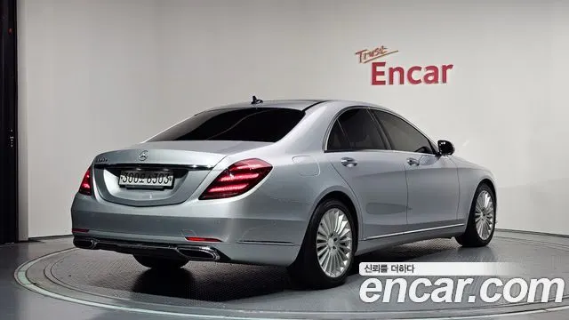 MERCEDES-BENZ S-CLASS W222 2019 — 149 737 км, серебристый, Корея — под ключ — фото 2