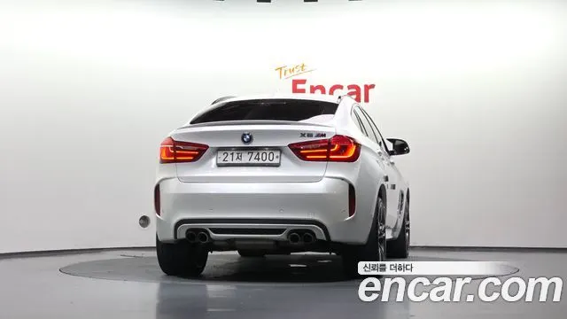 BMW X6M 2017 — 115 695 км, белый, Корея — под ключ — фото 4