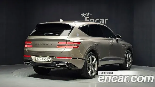 GENESIS GV80 2020 — 80 675 км, светло-золотистый, Корея — под ключ — фото 2