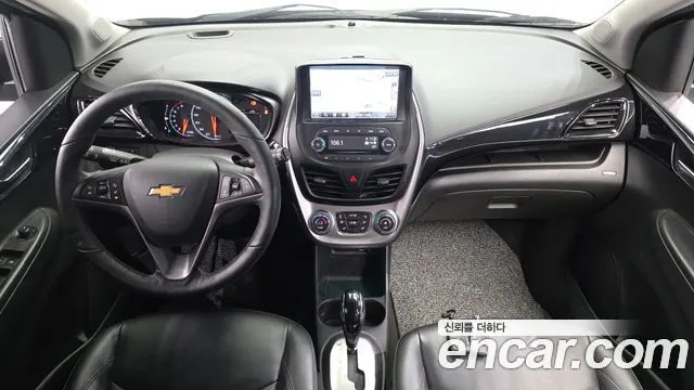 CHEVROLET SPARK 2017 — 98 206 км, чёрный, Корея — под ключ — фото 7