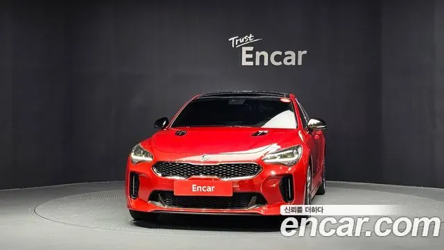 KIA STINGER 2019 — 217 725 км, красный, Корея — под ключ — фото 3