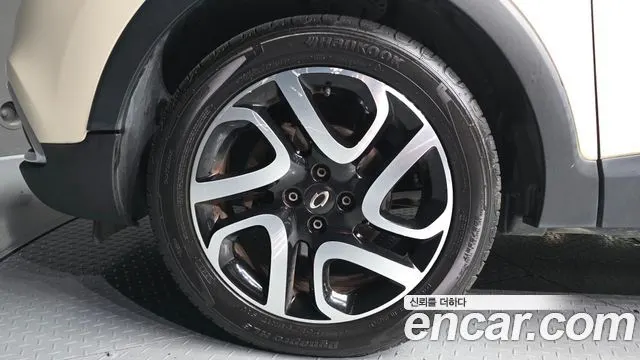 RENAULT KOREA QM3 2016 — 125 672 км, белый-перламутр, Корея — под ключ — фото 5