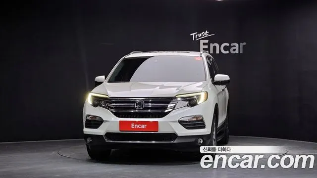 HONDA PILOT 2016 — 132 466 км, белый, Корея — под ключ — фото 3