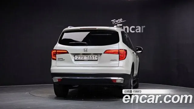 HONDA PILOT 2016 — 132 466 км, белый, Корея — под ключ — фото 4