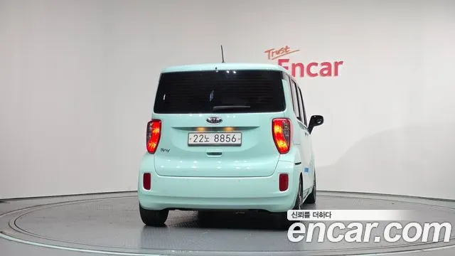 KIA RAY 2013 — 47 508 км, голубой, Корея — под ключ — фото 4