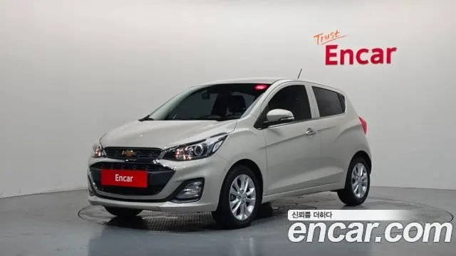CHEVROLET SPARK 2021 — 48 067 км, белый-перламутр, Корея — под ключ — фото 1