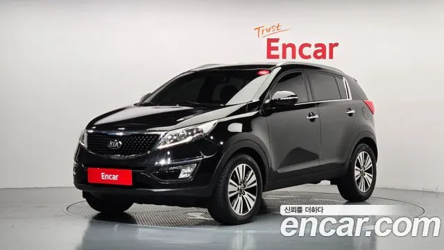 KIA SPORTAGE R 2015 — 127 181 км, чёрный, Корея — под ключ — фото 1