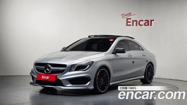 MERCEDES-BENZ CLA-CLASS C117 2015 — 101 256 км, серебристый, Корея — под ключ — фото 1