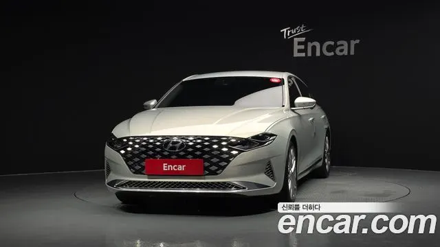 HYUNDAI GRANDEUR 2023 — 47 222 км, белый-перламутр, Корея — под ключ — фото 3