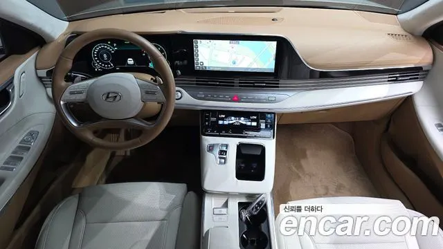 HYUNDAI GRANDEUR 2023 — 47 222 км, белый-перламутр, Корея — под ключ — фото 7