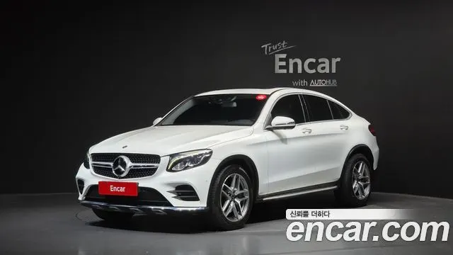 MERCEDES-BENZ GLC-CLASS X253 2018 — 99 685 км, белый, Корея — под ключ — фото 1