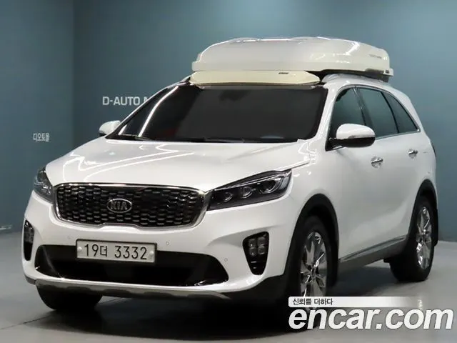 KIA SORENTO 2019 — 109 723 км, белый, Корея — под ключ — фото 1