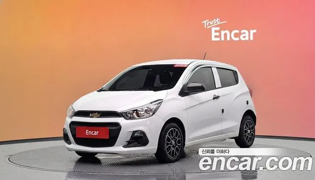 CHEVROLET SPARK 2016 — 127 679 км, белый, Корея — под ключ — фото 2