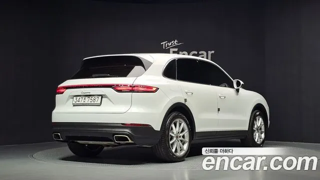 PORSCHE CAYENNE 2020 — 33 645 км, белый, Корея — под ключ — фото 2