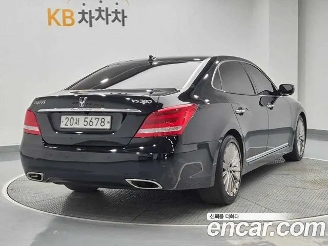 HYUNDAI EQUUS 2015 — 235 601 км, чёрный, Корея — под ключ — фото 3