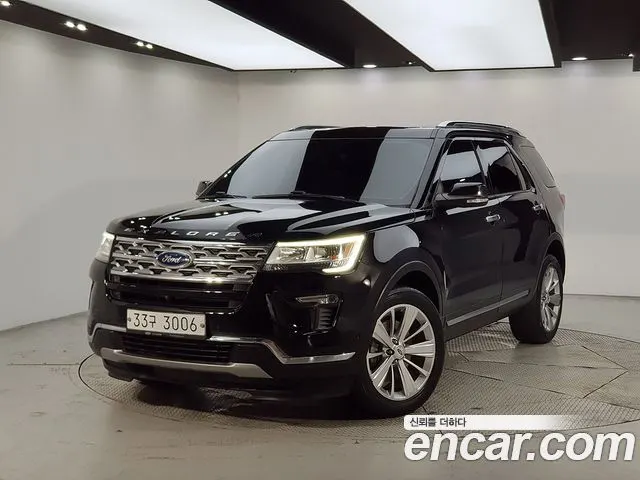 FORD EXPLORER 2019 — 141 314 км, чёрный, Корея — под ключ — фото 11