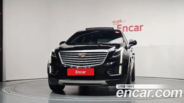 CADILLAC XT5 2018 — 117 484 км, чёрный, Корея — под ключ — фото 3